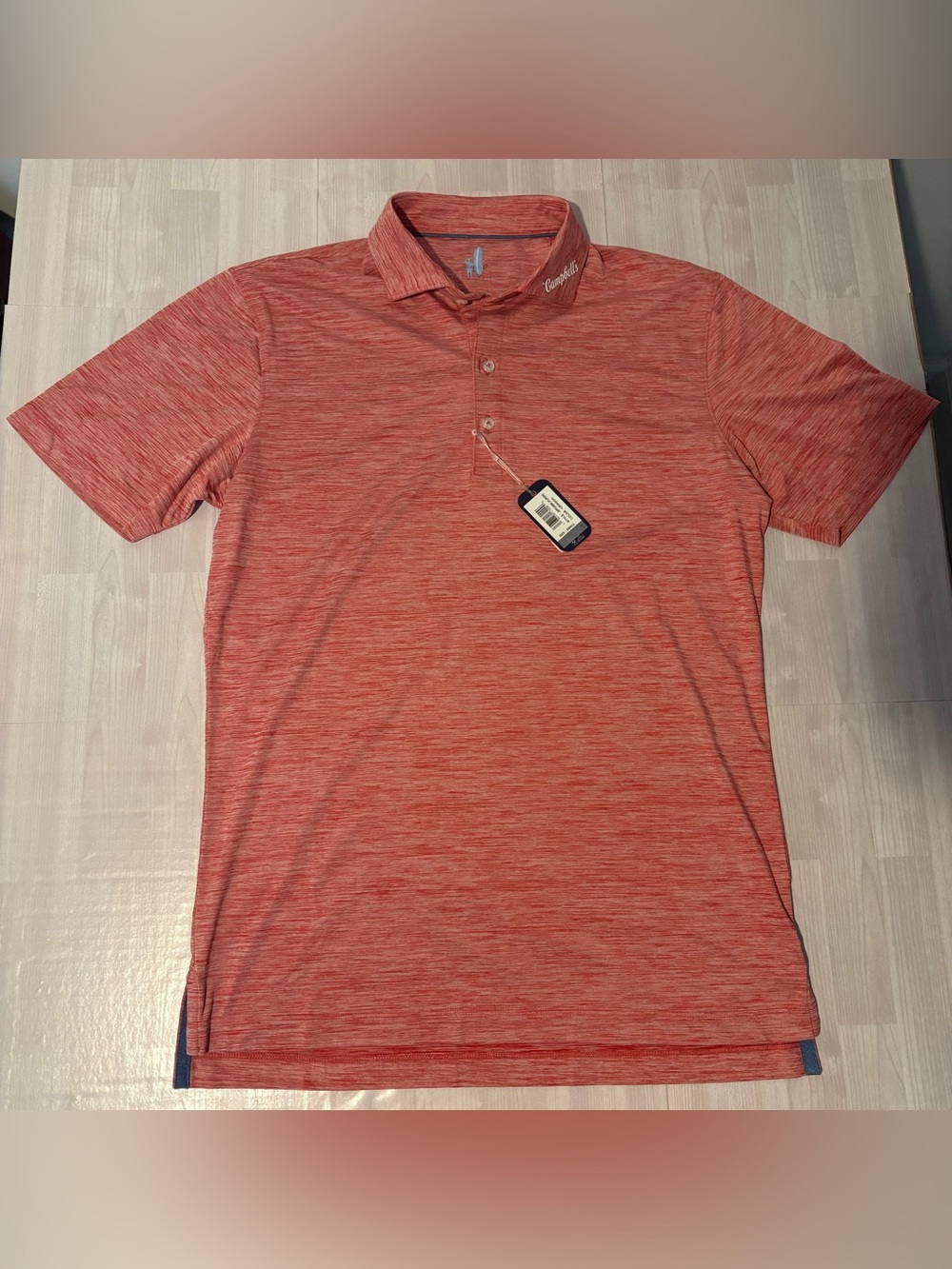 johnnie-O Featherweight Performance Polo - Huronn Men’s Size S Crimson NWT